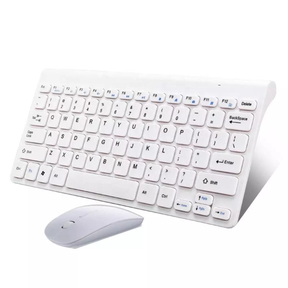 2.4 GHz Wireless Mini Keyboard And Optical Mouse Set - Deskology