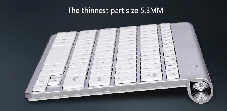 2.4 GHz Wireless Mini Keyboard And Optical Mouse Set - Deskology