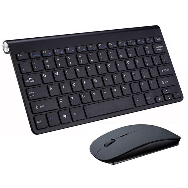 2.4 GHz Wireless Mini Keyboard And Optical Mouse Set - Deskology