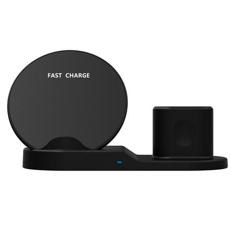 3 - IN - 1 WIRELESS CHARGER FOR IPHONE, AIRPODS AND IWATCH (FLAT) - Deskology