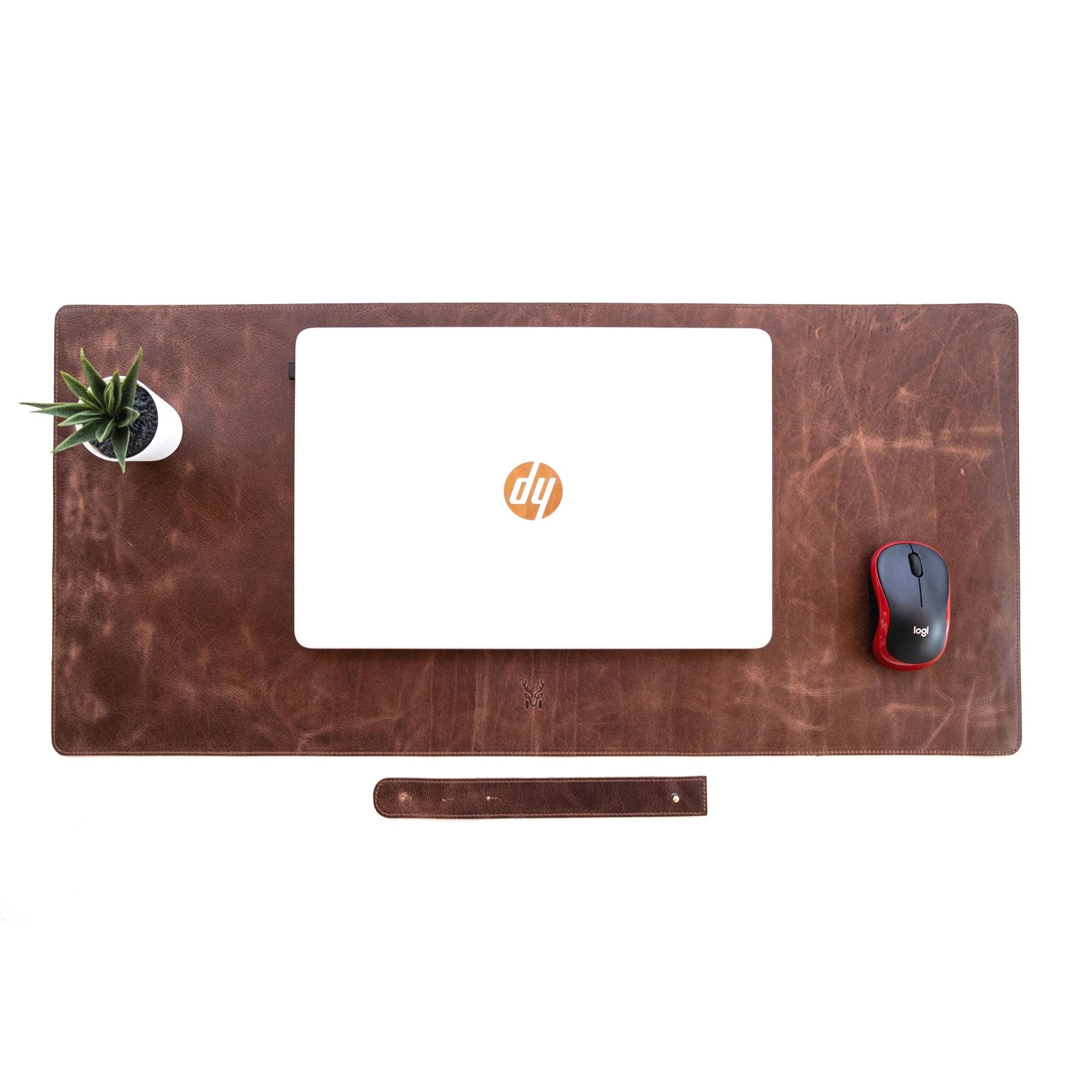 Hobart - Genuine Leather Luxury Desk Mat - Deskology