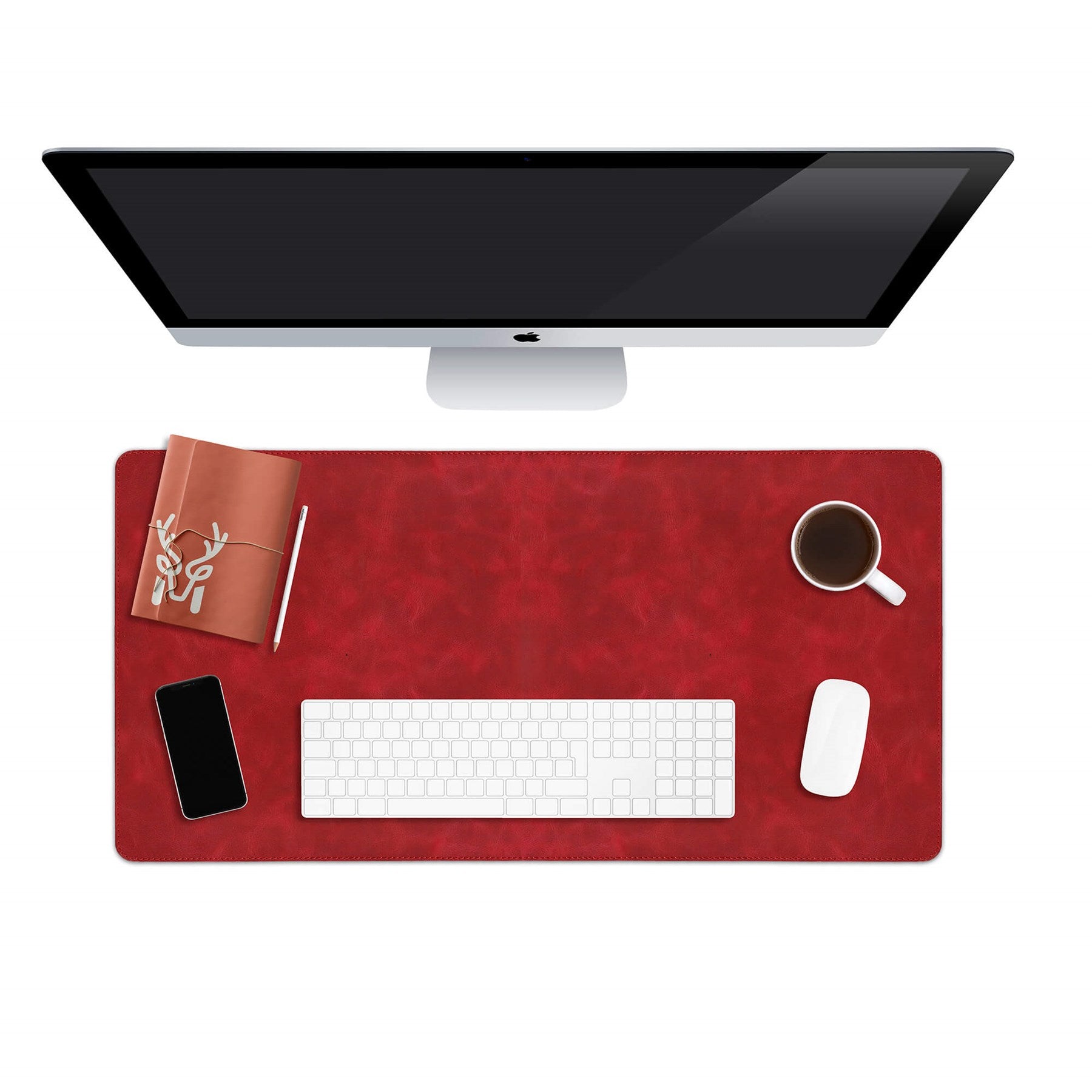 Hobart - Genuine Leather Luxury Desk Mat - Deskology