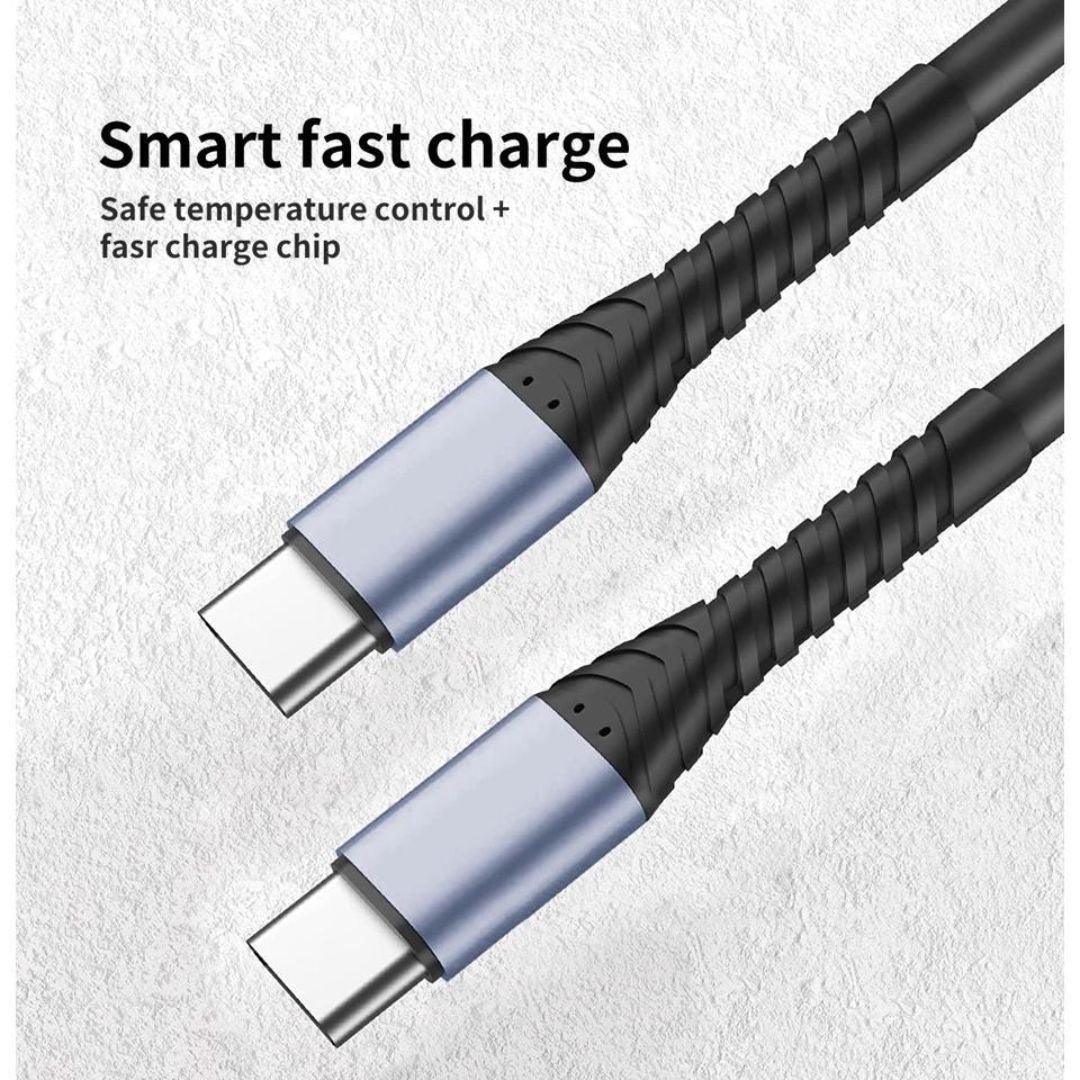 ReHisk High - Speed USB - C to USB - C Cable 3Ft, 10 Packs - Deskology