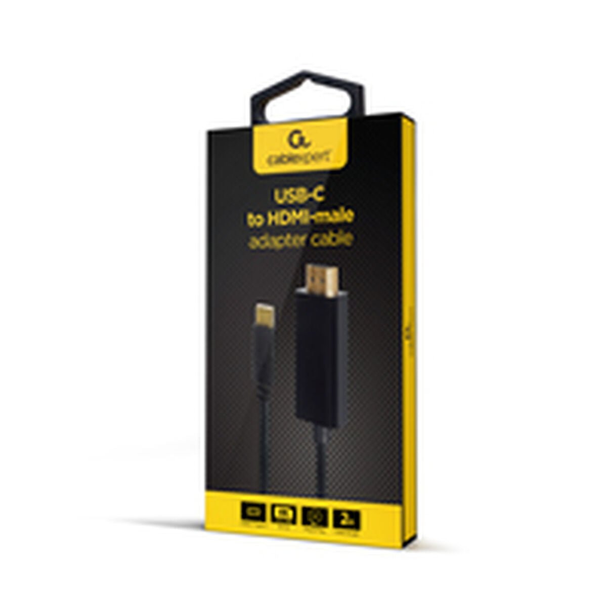 USB C to HDMI Adapter GEMBIRD A - CM - HDMIM - 01 2 m - Deskology
