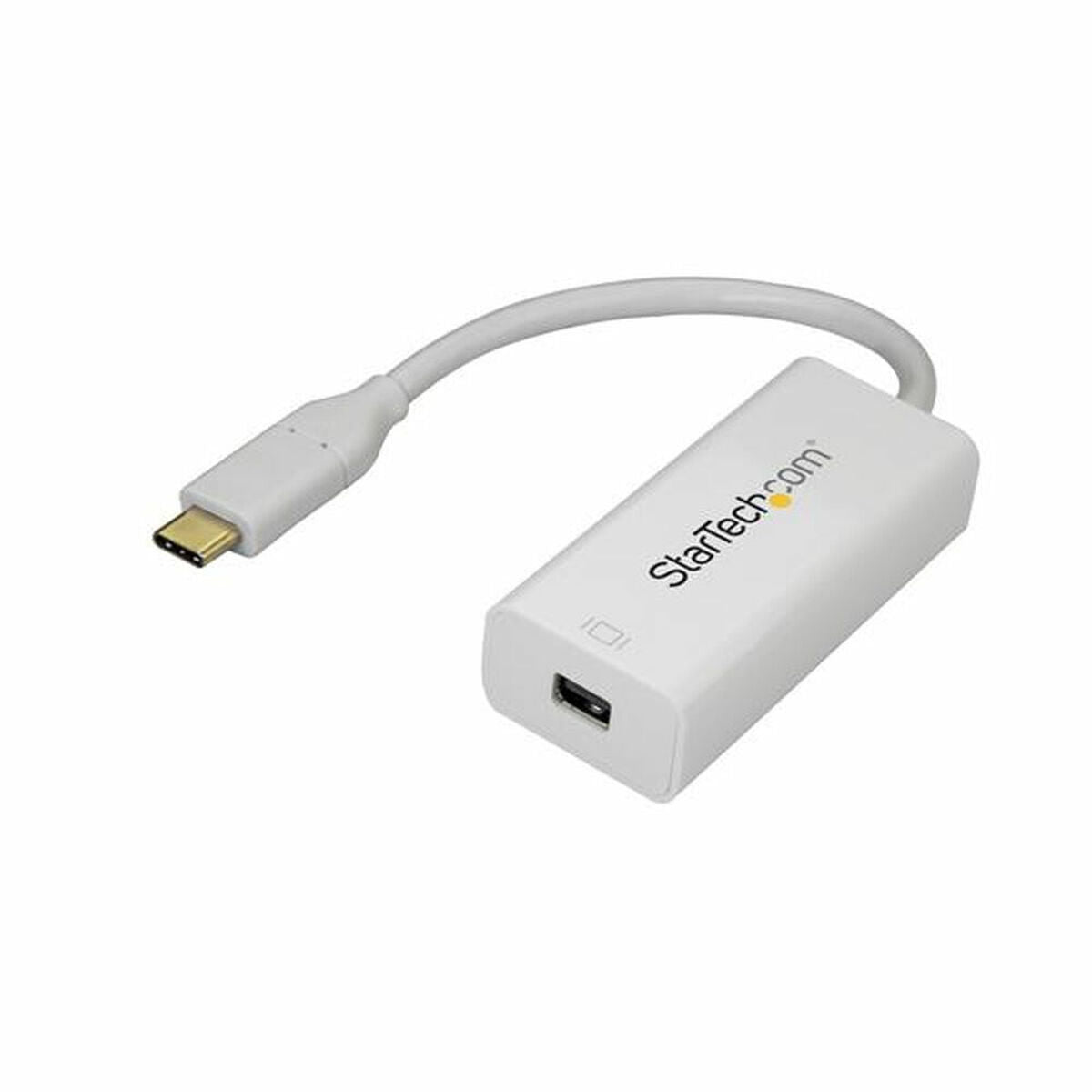 USB C to Mini DisplayPort Adapter Startech CDP2MDP White 4K Ultra HD - Deskology