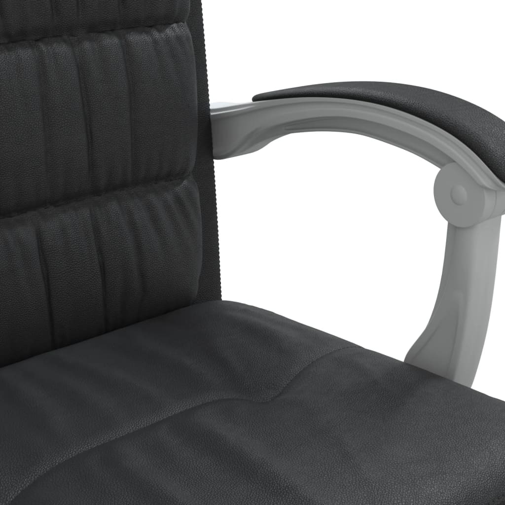 vidaXL Ergonomic Office Chair Reclining Office Executive Chair Faux Leather - Deskology